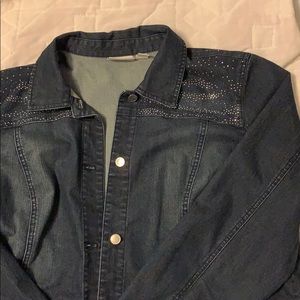 Chico’s jeans jacket! EUC